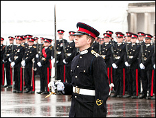 Cadet Officer with Sword