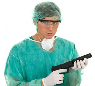 Doctor with a gun